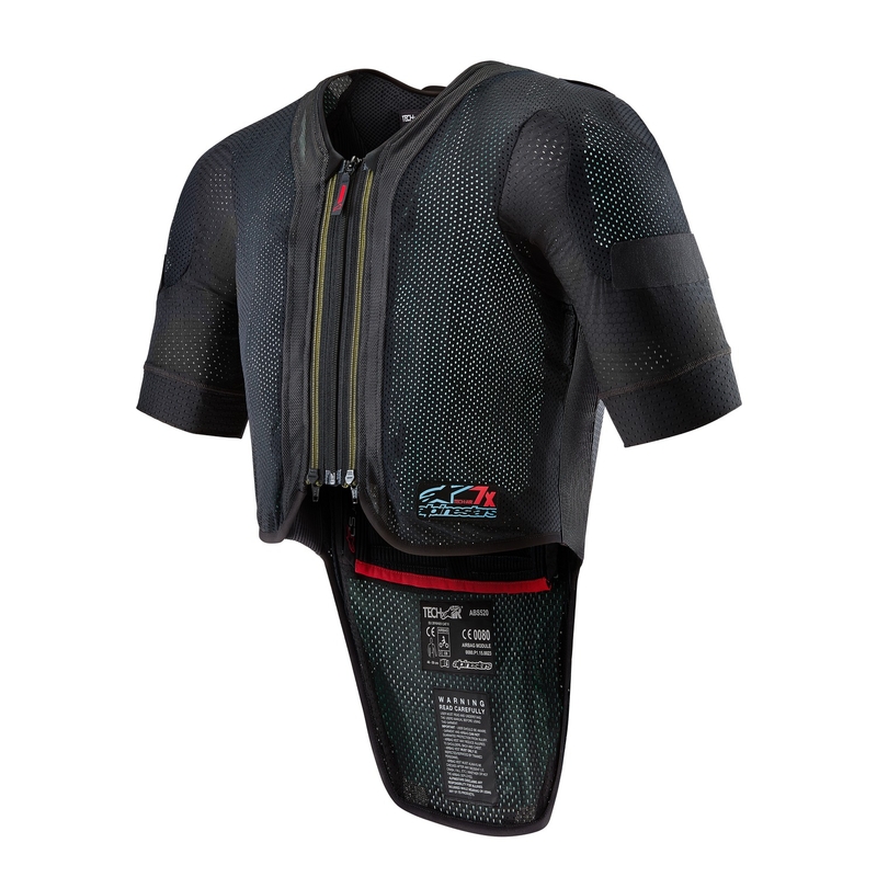 Gilet airbag Alpinestars TECH-AIR®7X System nero-rosso - II grado - II. qualità