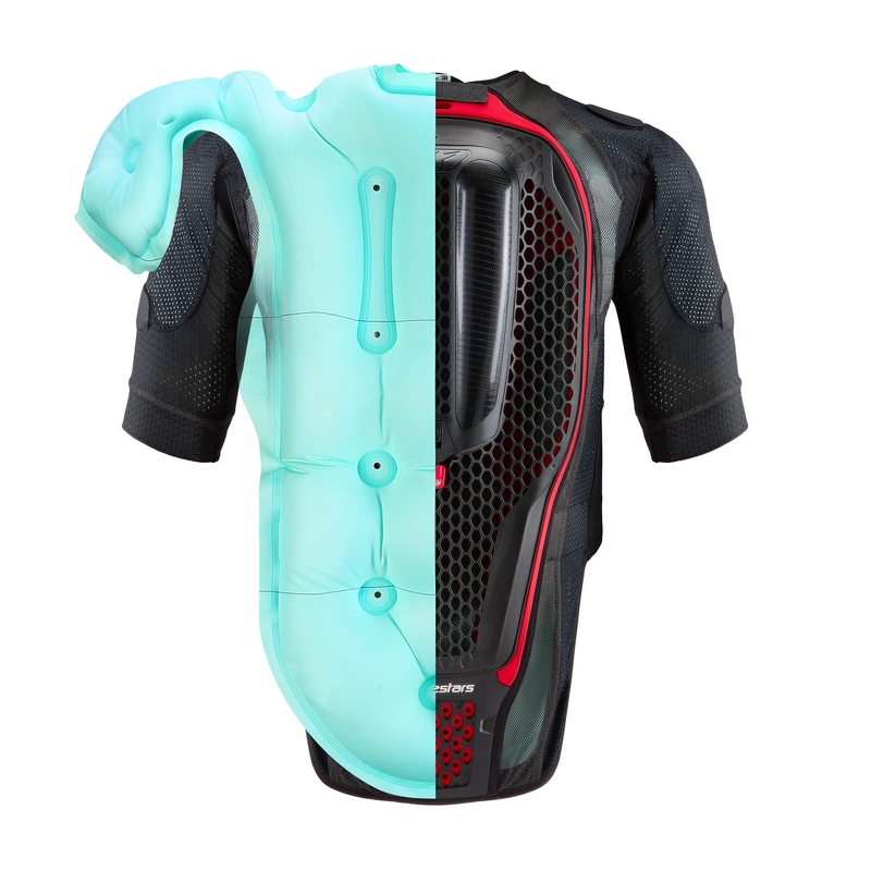 Gilet airbag Alpinestars TECH-AIR®7X System nero-rosso - II grado - II. qualità