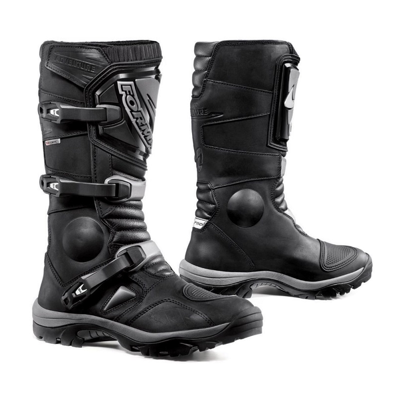 Stivali da moto Forma Adventure DRY neri - II. qualità