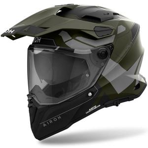 Casco Enduro Airoh Commander 2 Reveal Verde Opaco