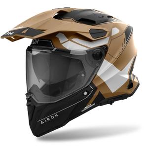 Casco Enduro Airoh Commander 2 Reveal Sabbia Opaca