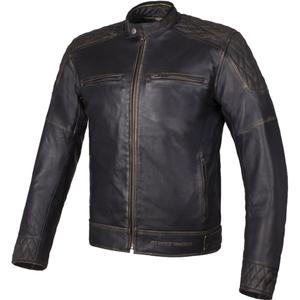 Giacca da moto Street Racer Tribe Retro Brown
