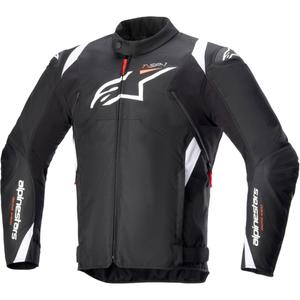 Alpinestars T-SP 1 2 Giacca da moto impermeabile bianca e nera