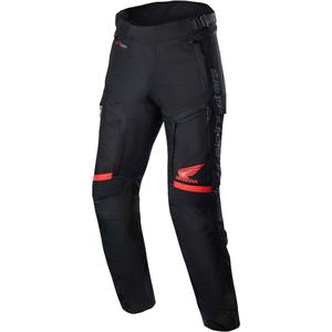 Pantaloni da moto Alpinestars Bogota PRO Drystar Honda rosso fluo-nero