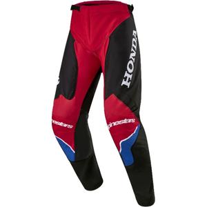 Pantaloni da motocross Alpinestars Racer Iconic Honda Collezione Rosso-Nero-Blu-Bianco