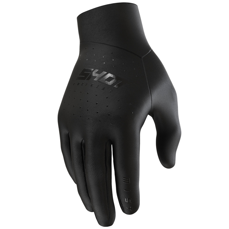 Guanti da motocross per bambini Shot Mist neri