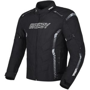 Giacca da moto RSA Greby 2 nero-grigio