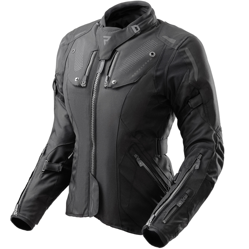Giacca da motociclista da donna Rebelhorn Hiker IV nera