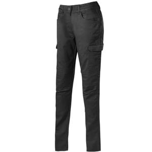 Pantaloni da moto da donna Seventy Degrees SD-PC26 Teide neri