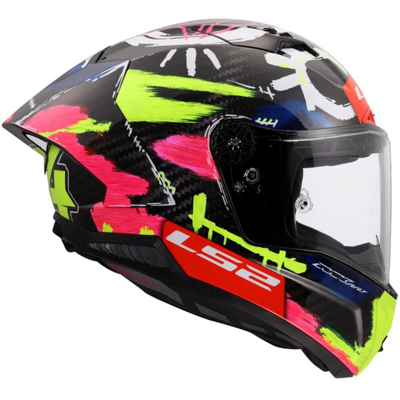 Casco integrale da moto LS2 FF805 Thunder GP Aero Replica Aldeguer 25 nero lucido-rosso-verde