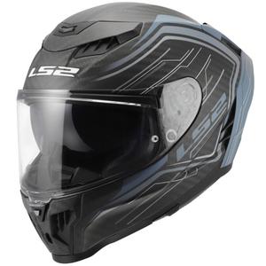 Casco integrale da moto LS2 FF807 Dragon Subic blu-petrolio