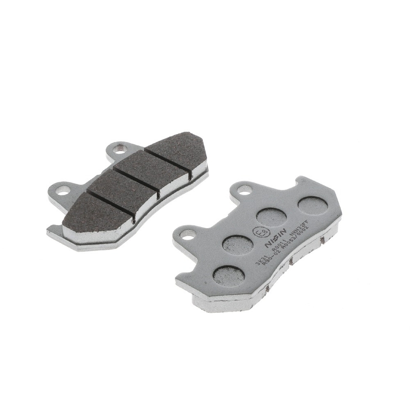 Pastiglie freno NISSIN mescola semimetallica 90x49x10,5 mm 2 pz