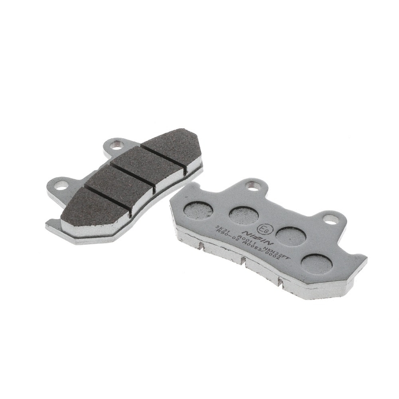Pastiglie freno NISSIN mescola semimetallica 90x49x10,5 mm 2 pz