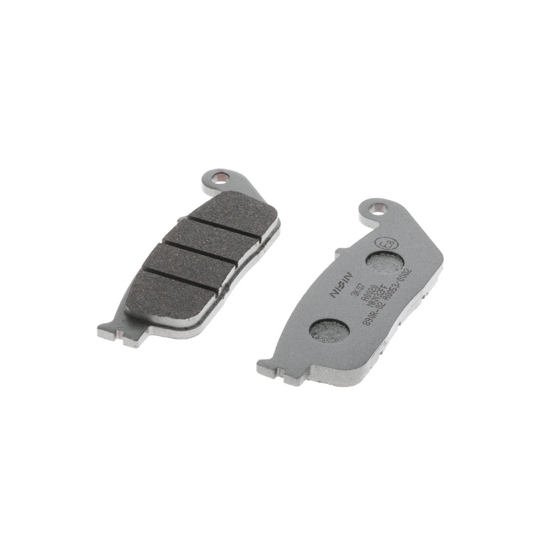 Pastiglie freno NISSIN mescola semimetallica 102x39x8,1 mm 2 pz