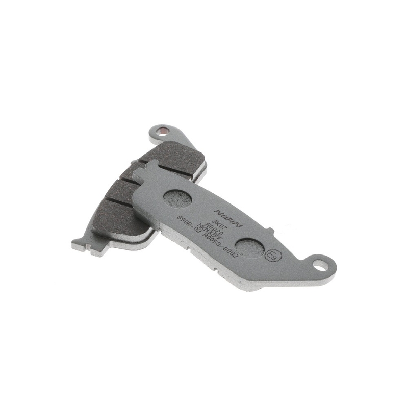 Pastiglie freno NISSIN mescola semimetallica 102x39x8,1 mm 2 pz