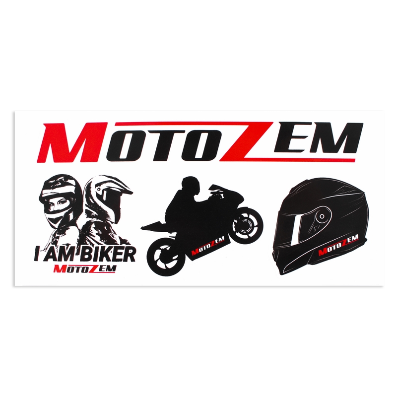 Set di adesivi MotoZem Road