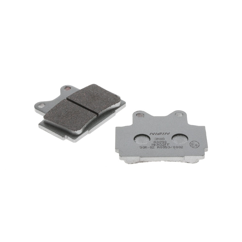 Pastiglie freno NISSIN mescola semimetallica 68x57x8,5 mm 2 pz