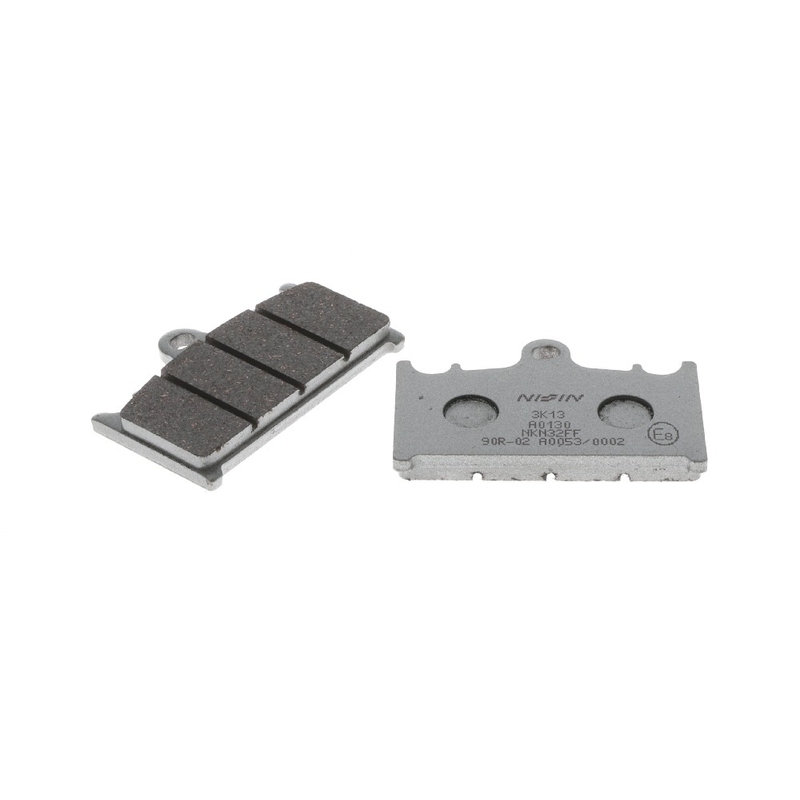 Pastiglie freno NISSIN mescola semimetallica 69,8x46,5x8 mm 2 pz