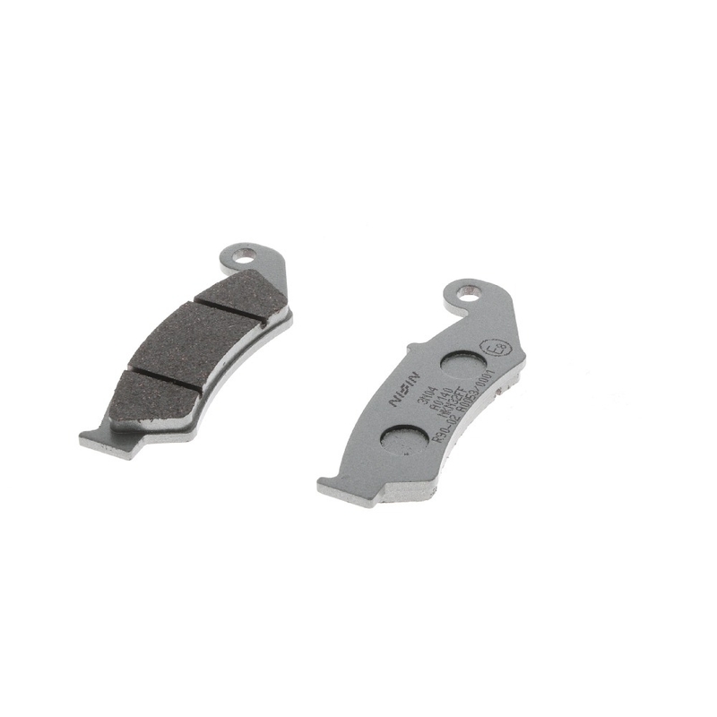 Pastiglie freno NISSIN mescola semimetallica 94x32x7,5 mm 2 pz