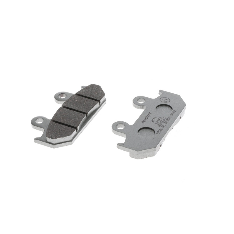 Pastiglie freno NISSIN mescola semimetallica 81x42x9 mm 2 pz