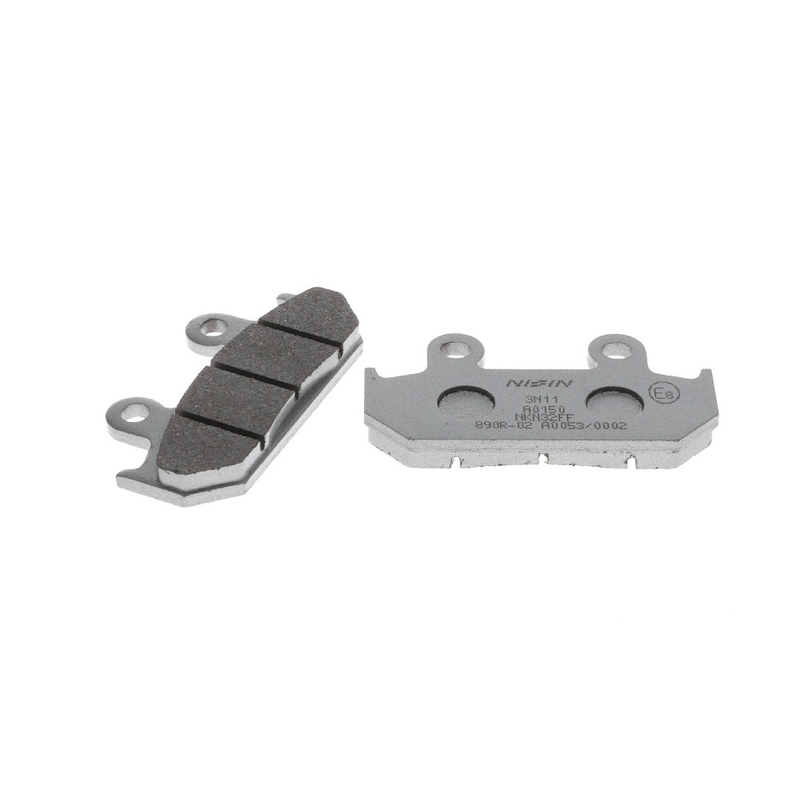 Pastiglie freno NISSIN mescola semimetallica 81x42x9 mm 2 pz