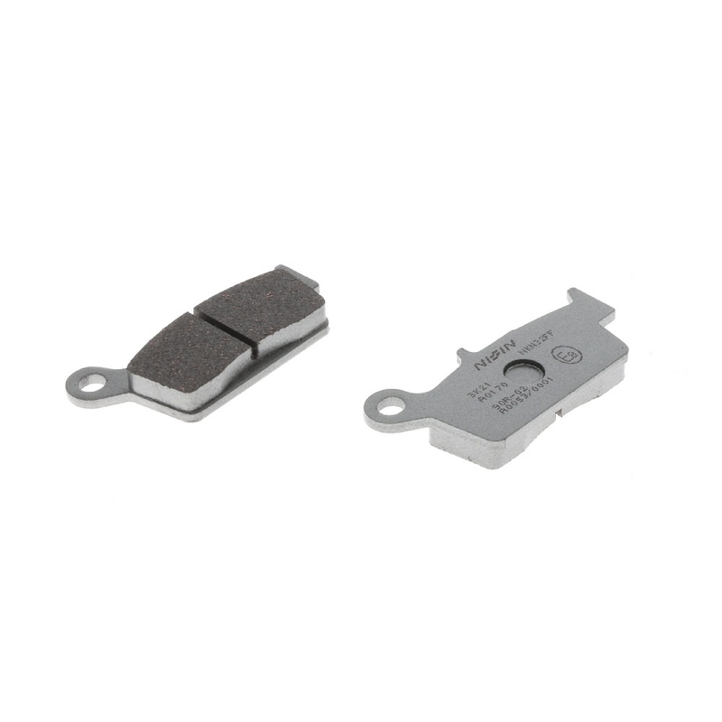Pastiglie freno NISSIN mescola semimetallica 75x36x9,5 mm 2 pz