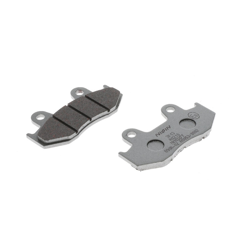 Pastiglie freno NISSIN mescola semimetallica 81x42x6,9 mm 2 pz