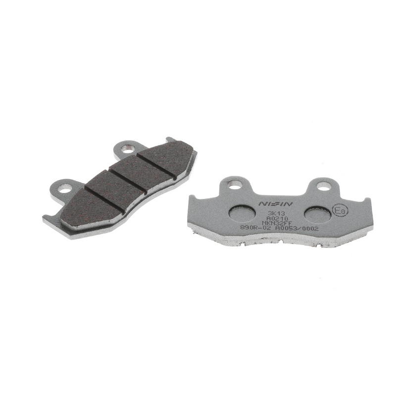 Pastiglie freno NISSIN mescola semimetallica 81x42x6,9 mm 2 pz