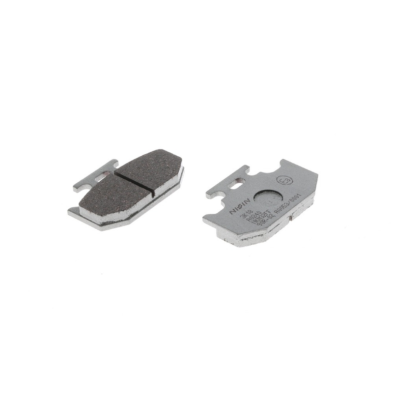 Pastiglie freno NISSIN mescola semimetallica 62x40,6x8,7 mm 2 pz