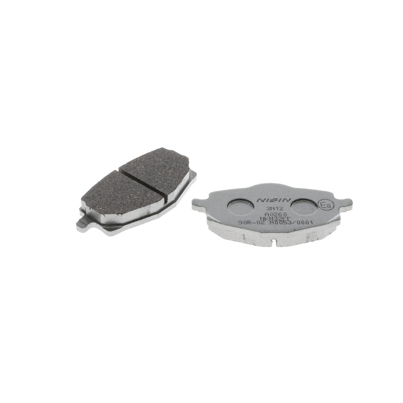 Pastiglie freno NISSIN mescola semimetallica 71,4x36x9,2 mm 2 pz