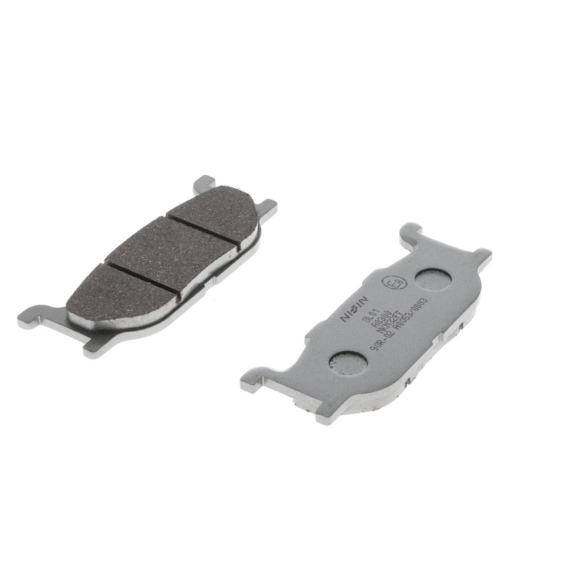 Pastiglie freno NISSIN mescola semimetallica 102,1x41x9 mm 2 pz