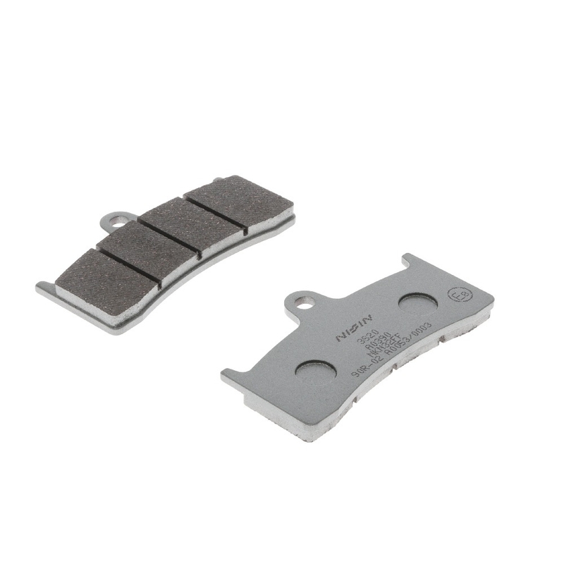 Pastiglie freno NISSIN mescola semimetallica 91,9x51,5x8 mm 2 pz