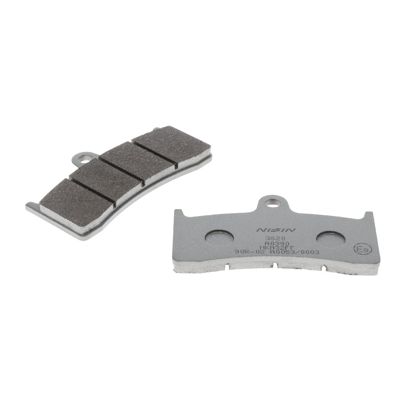 Pastiglie freno NISSIN mescola semimetallica 91,9x51,5x8 mm 2 pz