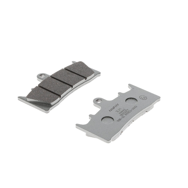 Pastiglie freno NISSIN mescola semimetallica 89,7x52x8 mm 2 pz