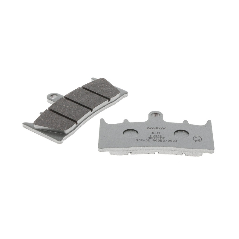 Pastiglie freno NISSIN mescola semimetallica 89,7x52x8 mm 2 pz