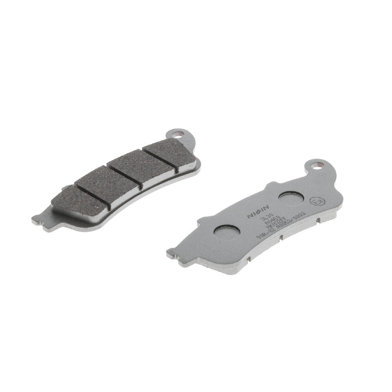 Pastiglie freno NISSIN mescola semimetallica 115x40,2x8,5 mm 2 pz