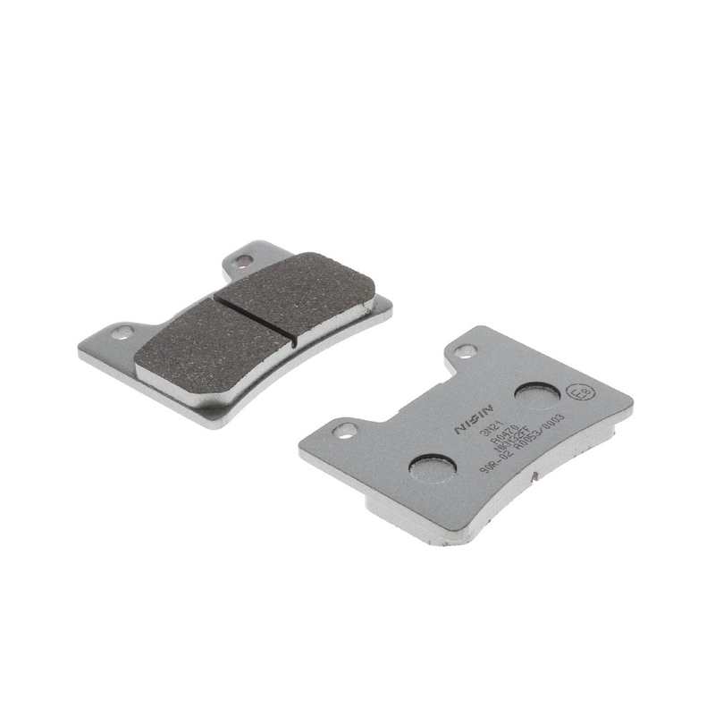 Pastiglie freno NISSIN mescola semimetallica 74,5x54x9 mm 2 pz