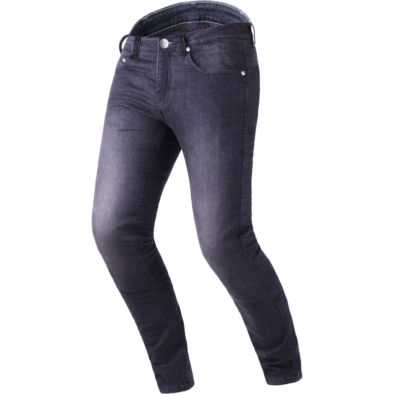 RSA Route CE - Jeans da moto con taglio nero