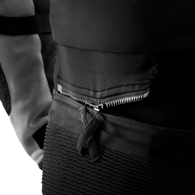 Jeans da motociclista Rebelhorn Faster neri