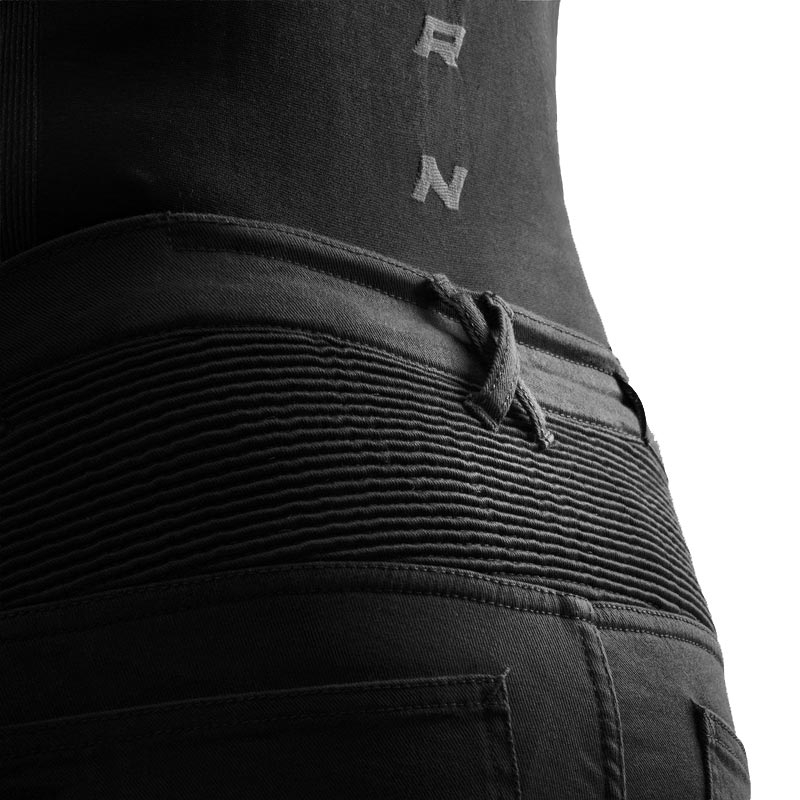 Jeans da motociclista Rebelhorn Faster neri
