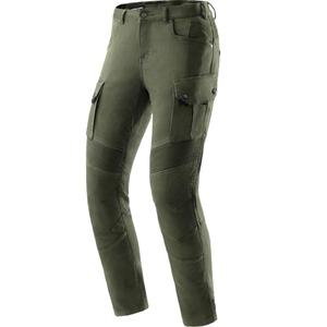 Jeans da motociclista Rebelhorn Faster verdi