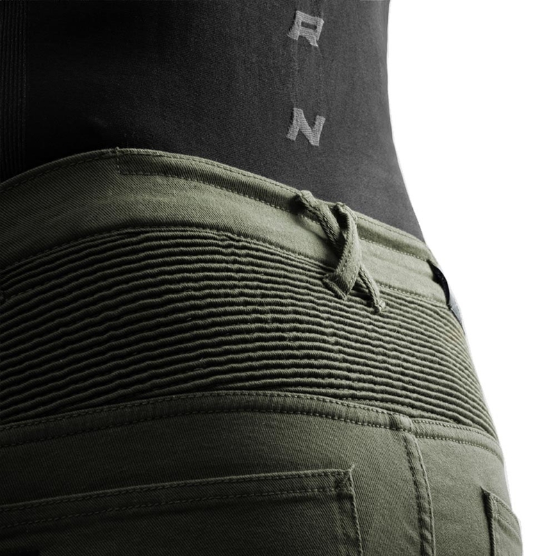 Jeans da motociclista Rebelhorn Faster verdi