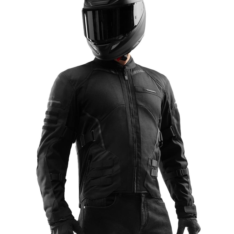Giacca da moto Rebelhorn Scandal 3 nera