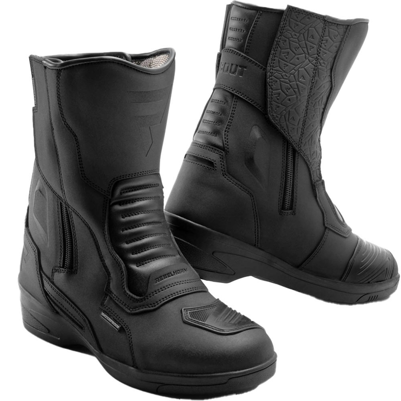Stivali da moto da donna Rebelhorn Scout HH neri