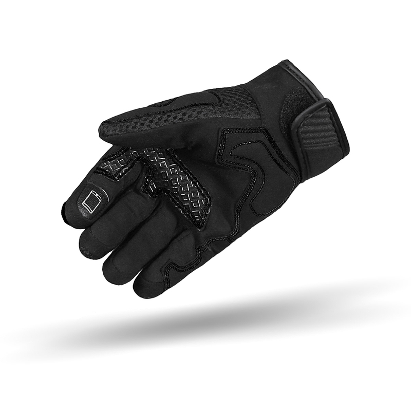 Guanti da moto Street Racer Stunt neri
