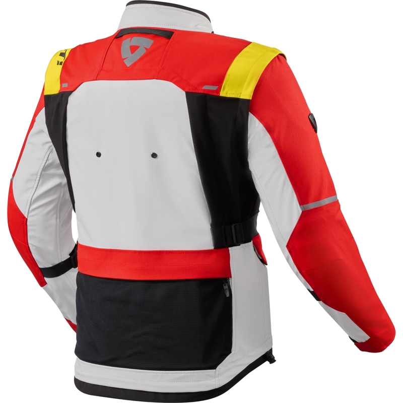 Giacca da moto Revit Offtrack 3 H2O rosso-bianco