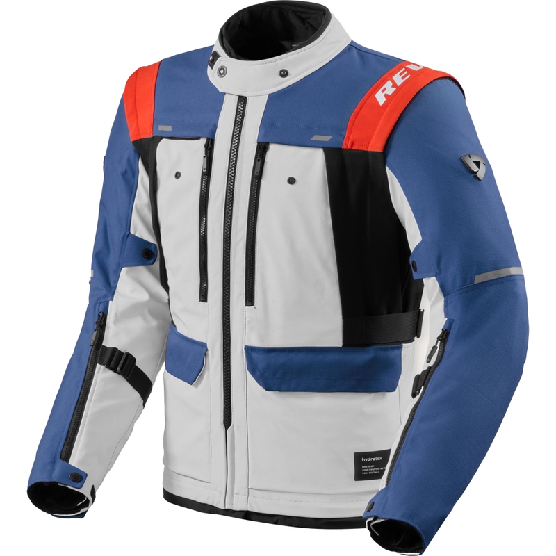 Giacca da moto Revit Offtrack 3 H2O blu-argento