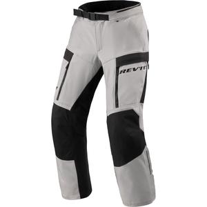 Pantaloni da moto Revit Offtrack 3 H2O argento-nero