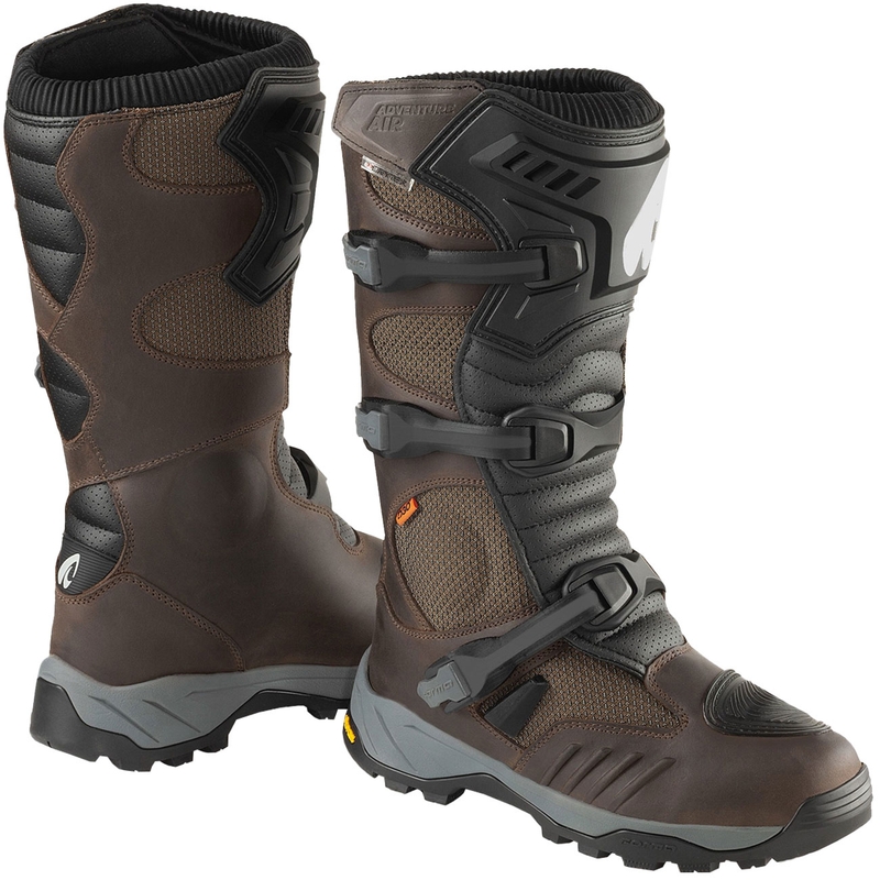 Stivali da moto Forma Adventure Air Dry marroni