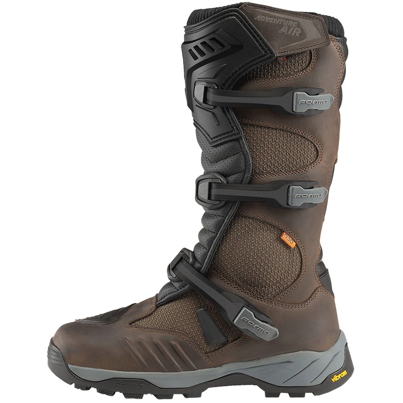 Stivali da moto Forma Adventure Air Dry marroni
